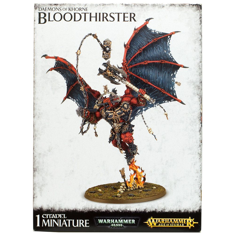 Набор миниатюр Warhammer Games Workshop Daemons of Khorne Bloodthirster 97-27