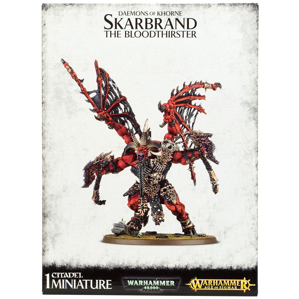 Набор миниатюр Warhammer Games Workshop Skarbrand the Bloodthirster 97-28