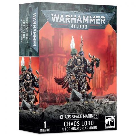 Chaos Space Marines: Chaos Lord in Terminator Armour