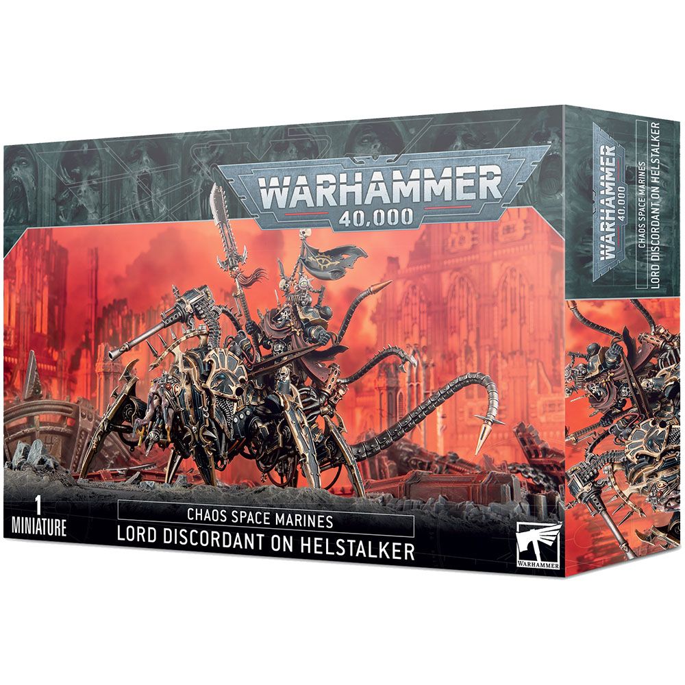 Набор миниатюр Warhammer Games Workshop Chaos Space Marines: Lord Discordant on Helstalker 43-59 - фото 1