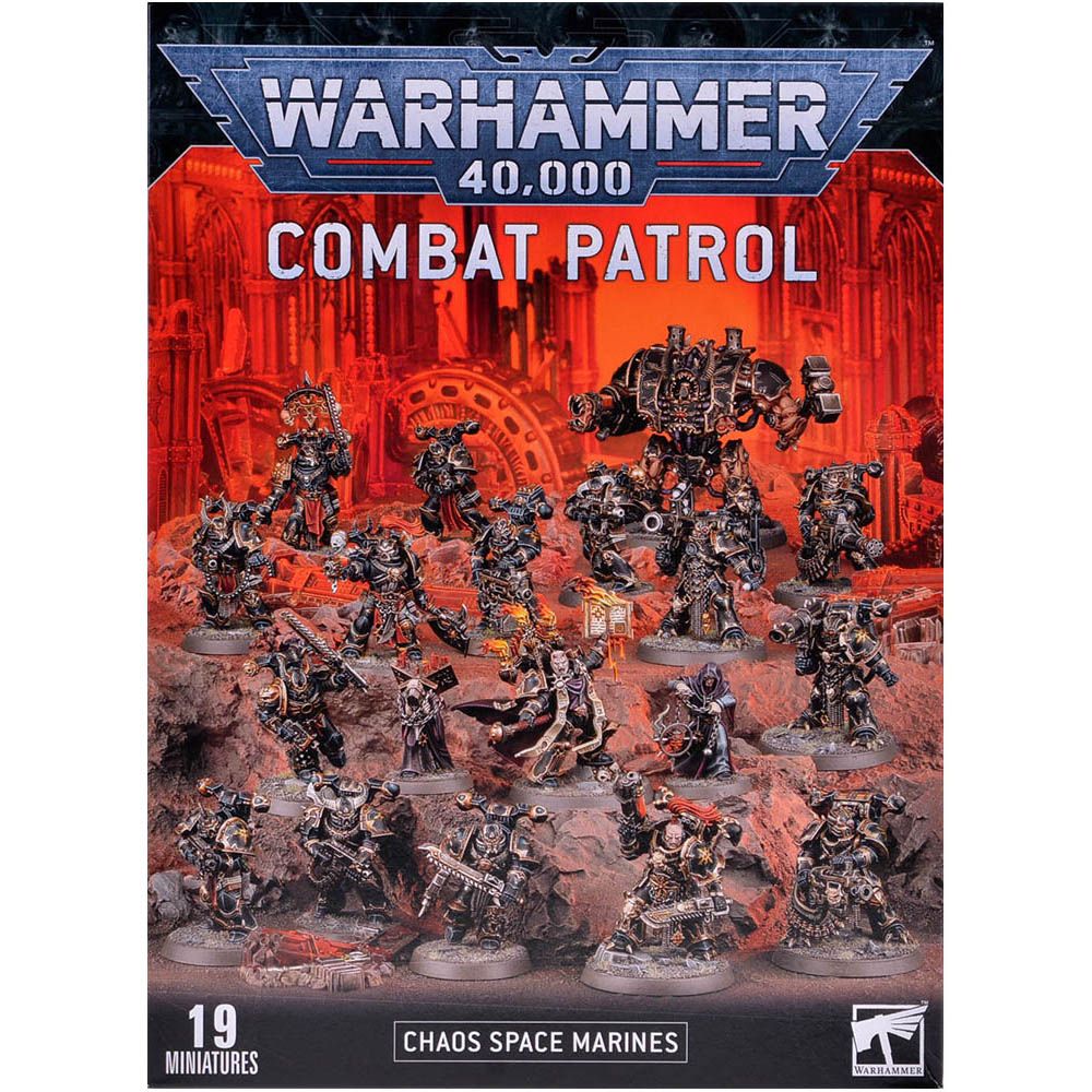 Набор миниатюр Warhammer Games Workshop Combat Patrol: Chaos Space Marines 43-89 - фото 1