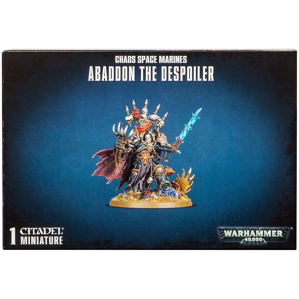 

Набор миниатюр Warhammer Games Workshop, Chaos Space Marines Abaddon the Despoiler