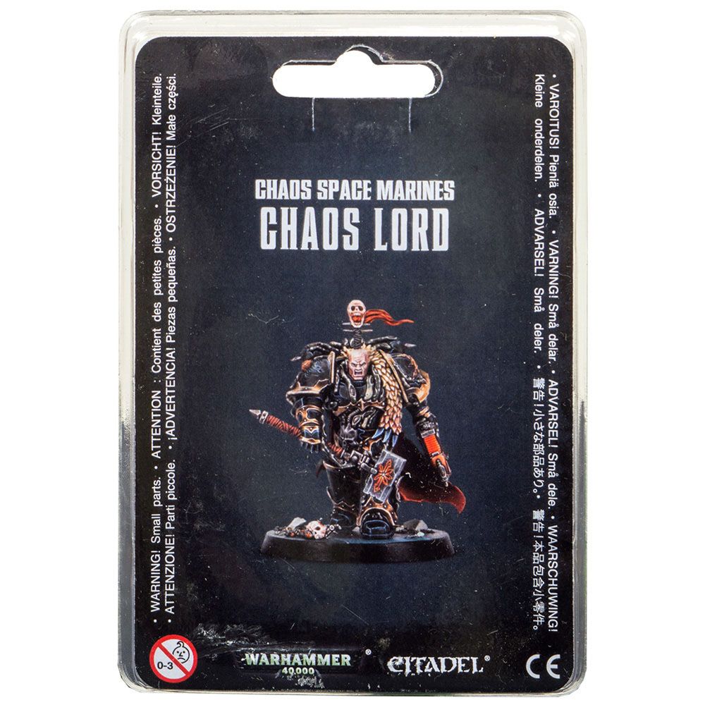 Набор миниатюр Warhammer Games Workshop Chaos Space Marines Lord 43-62