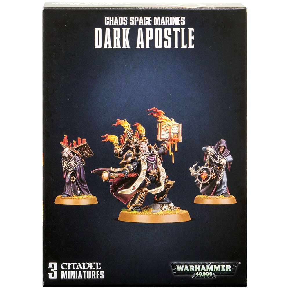 Набор миниатюр Warhammer Games Workshop Chaos Space Marines Dark Apostle 43-37