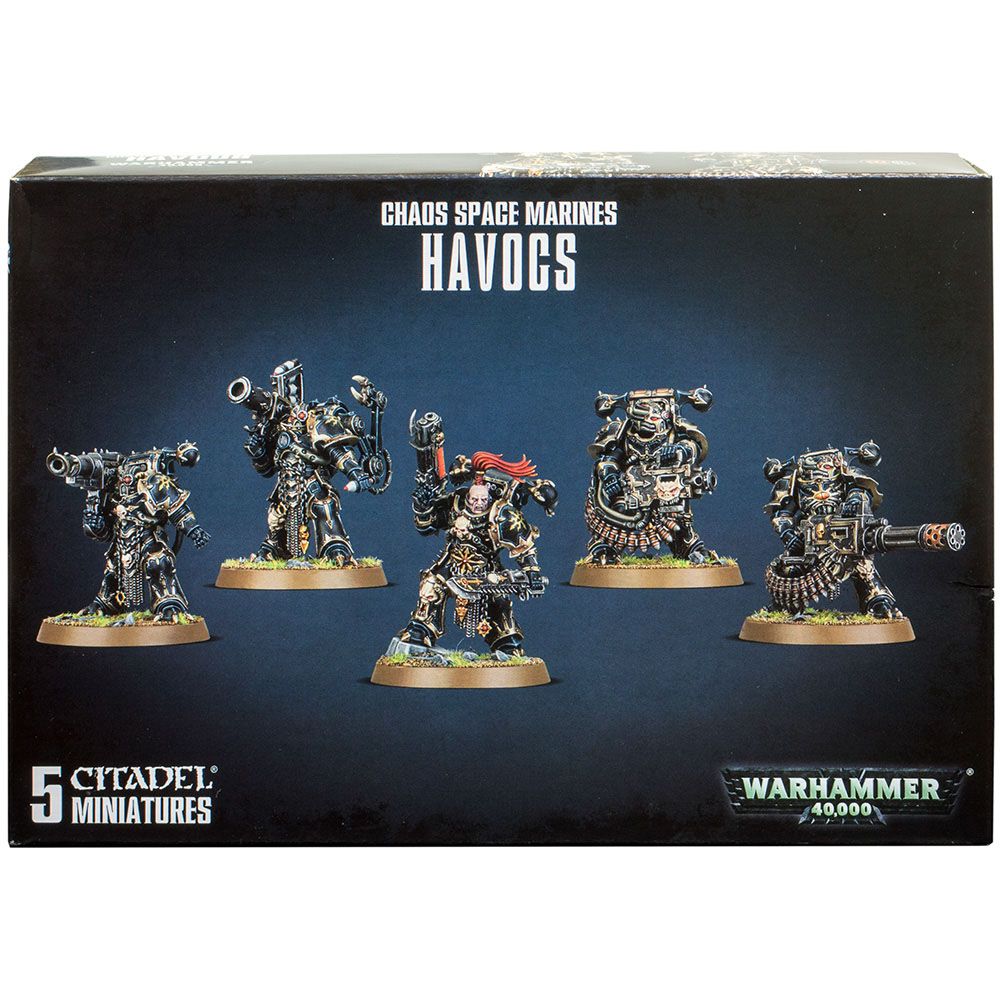 Набор миниатюр Warhammer Games Workshop Chaos Space Marines Havocs 43-61