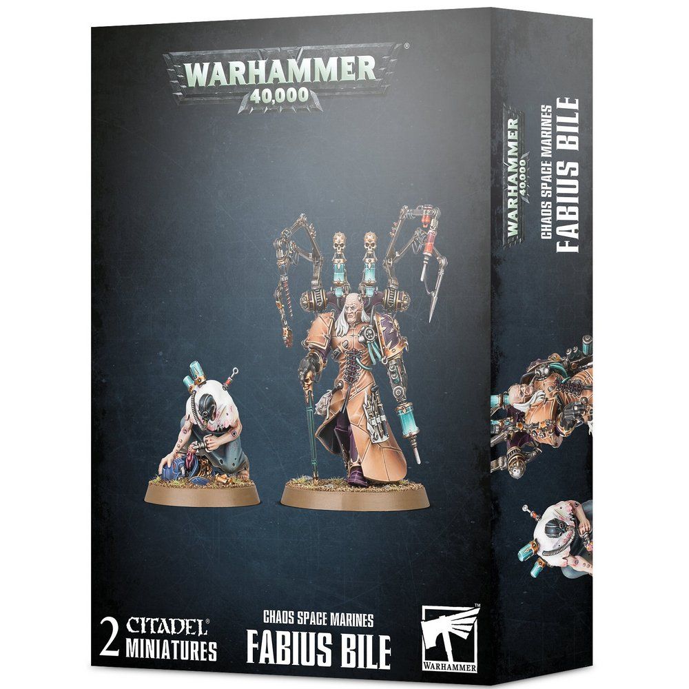 Набор миниатюр Warhammer Games Workshop Chaos Space Marines: Fabius Bile 43-73