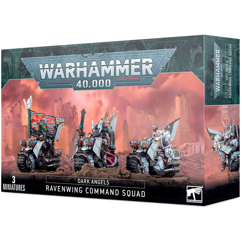 Набор миниатюр Warhammer Games Workshop Dark Angels: Ravenwing Command Squad 44-11