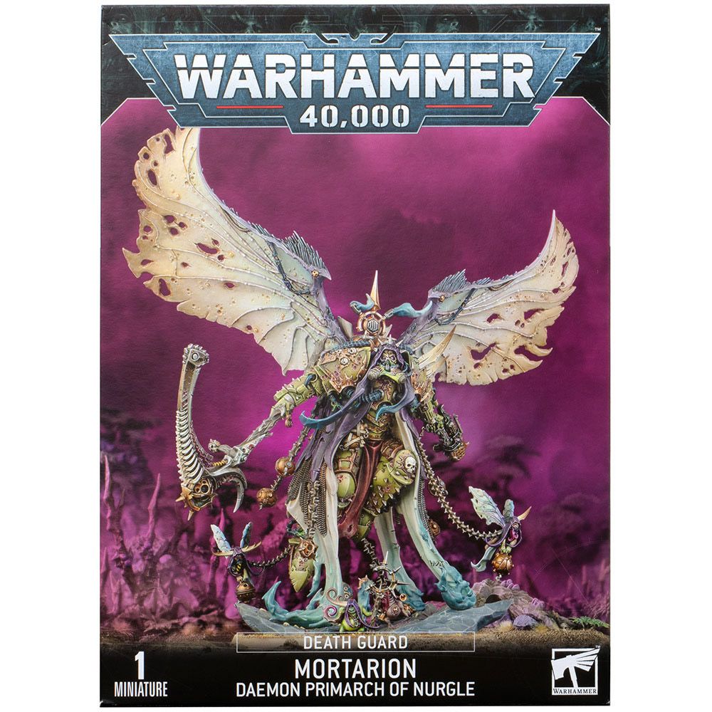 Набор миниатюр Warhammer Games Workshop Mortarion, Daemon Primarch of Nurgle 43-49 - фото 1
