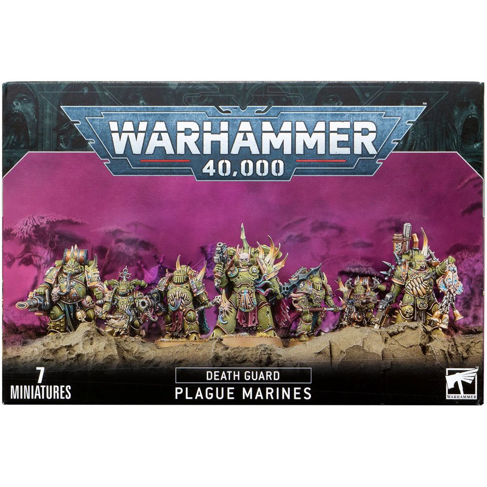 Набор миниатюр Warhammer Games Workshop Death Guard Plague Marines 43-55