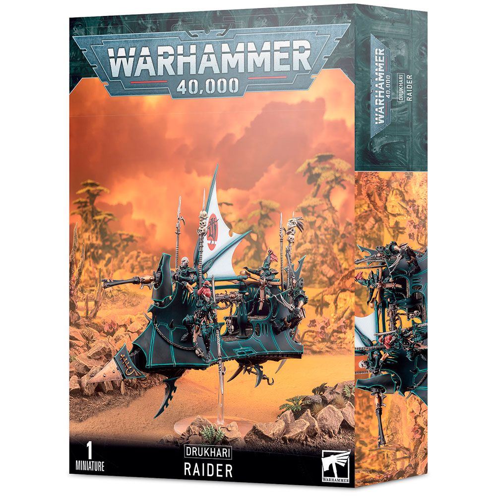 Набор миниатюр Warhammer Games Workshop Drukhari Raider 45-10