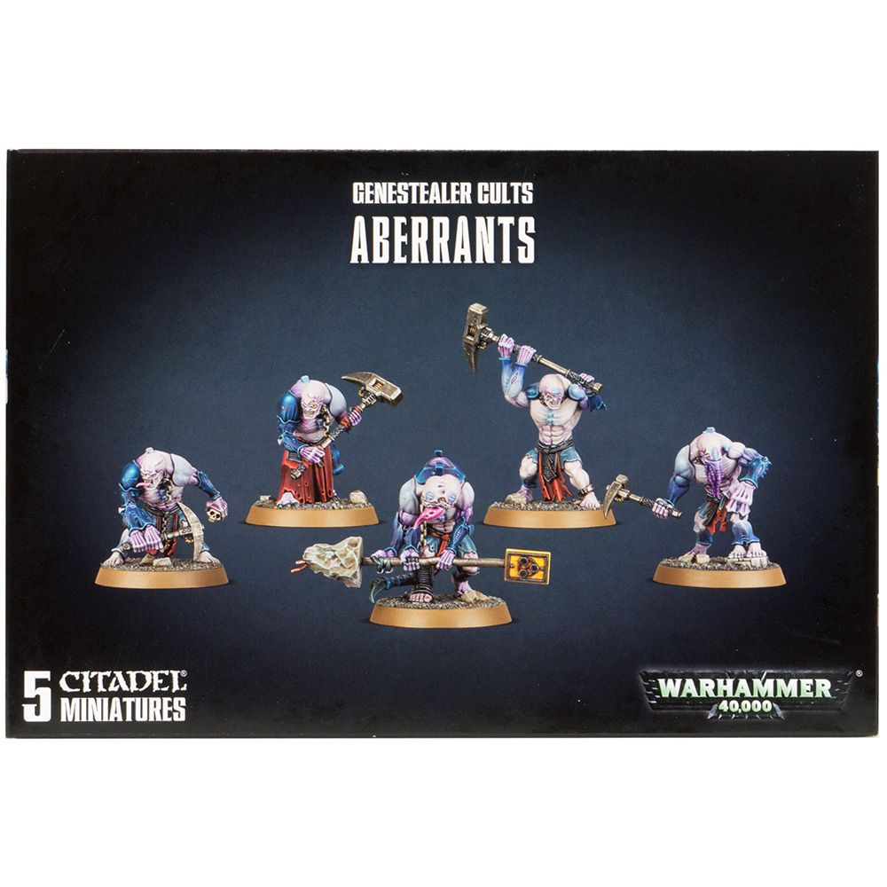 Набор миниатюр Warhammer Games Workshop Genestealer Cults Aberrants 51-60
