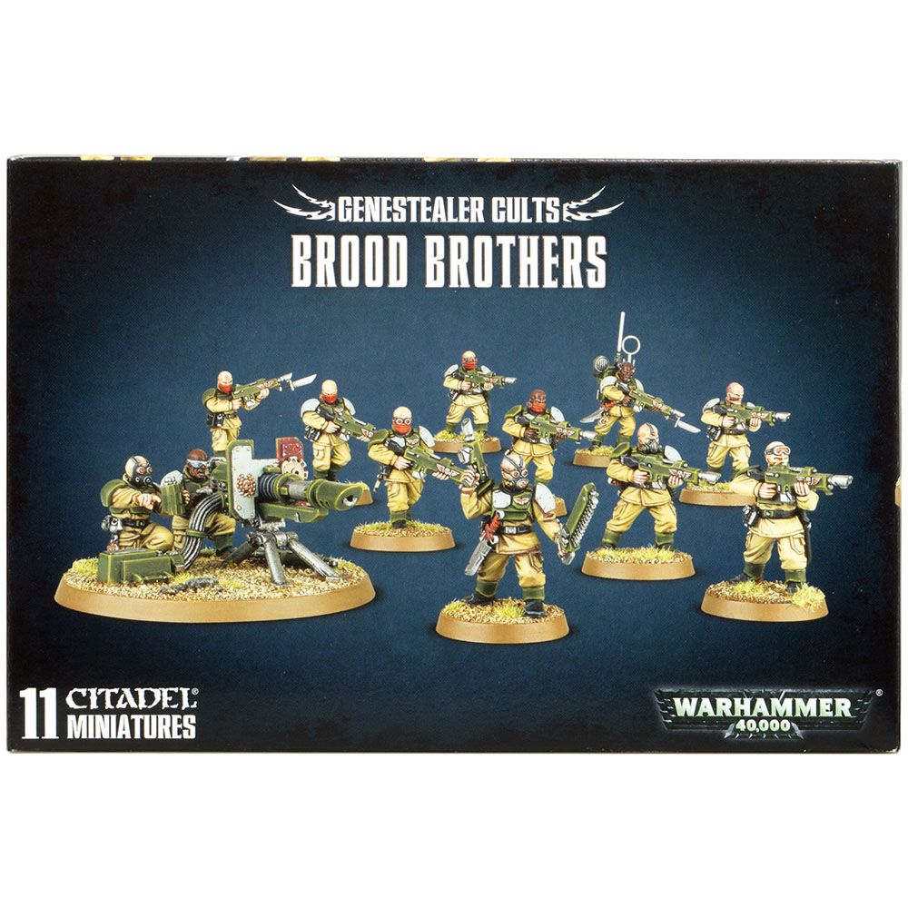 

Набор миниатюр Warhammer Games Workshop, Genestealer Cults Brood Brothers