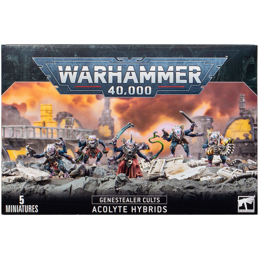 

Набор миниатюр Warhammer Games Workshop, Genestealer Cults: Acolyte Hybrids
