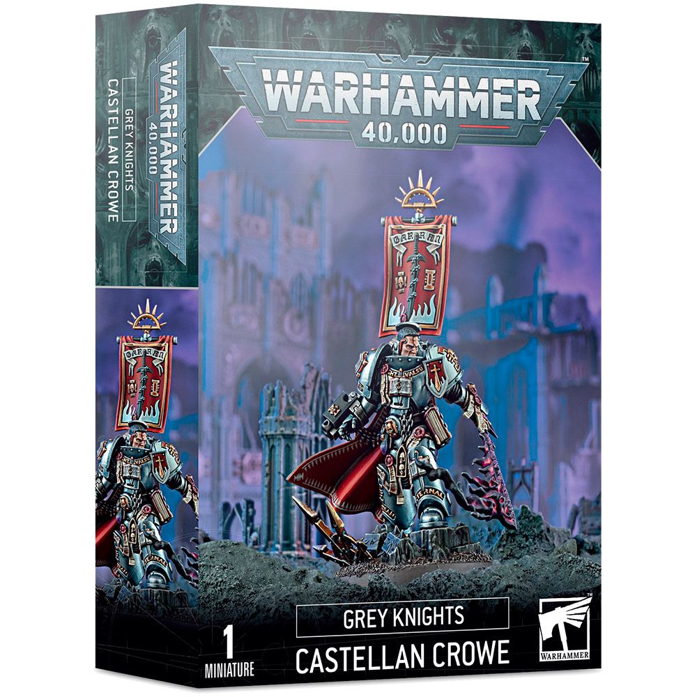 Набор миниатюр Warhammer Games Workshop Grey Knights: Castellan Crowe 57-12 - фото 1