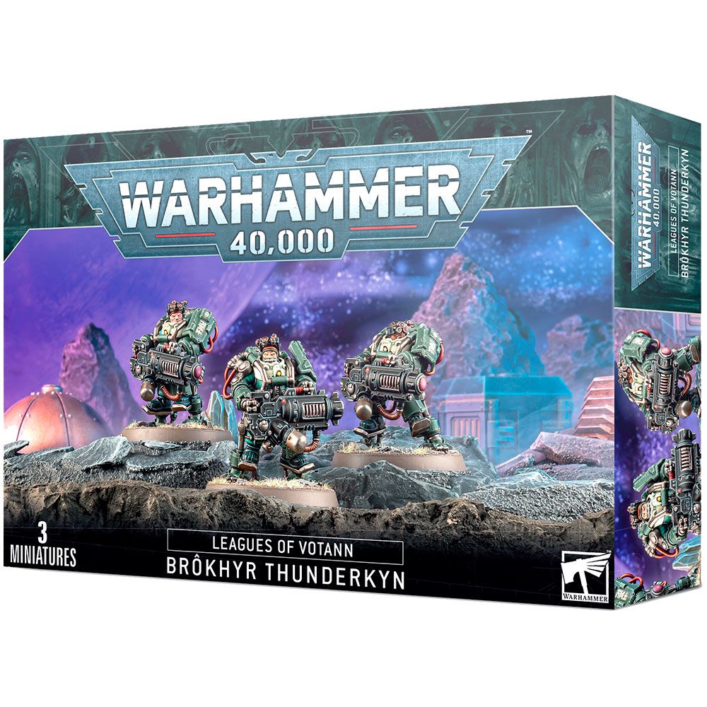 

Набор миниатюр Warhammer Games Workshop, Leagues of Votann: Brokhyr Thunderkyn