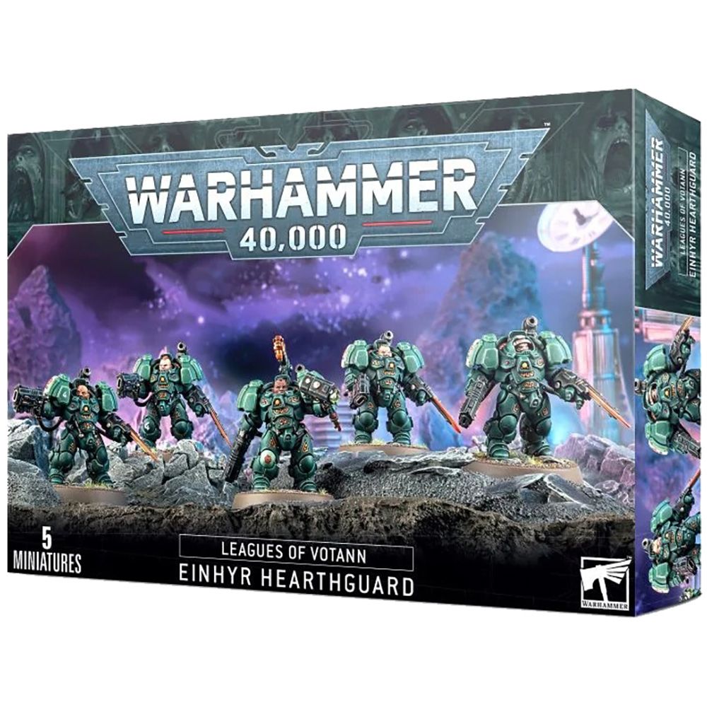 

Набор миниатюр Warhammer Games Workshop, Leagues of Votann: Einhyr Hearthguard