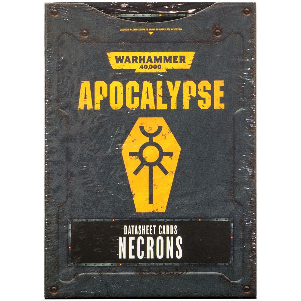 Games Workshop Apocalypse Datasheets: Necrons 49-24-60 - фото 1