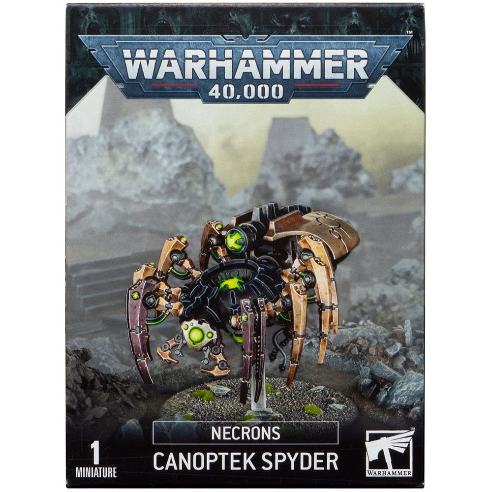 

Набор миниатюр Warhammer Games Workshop, Necron Canoptek Spyder