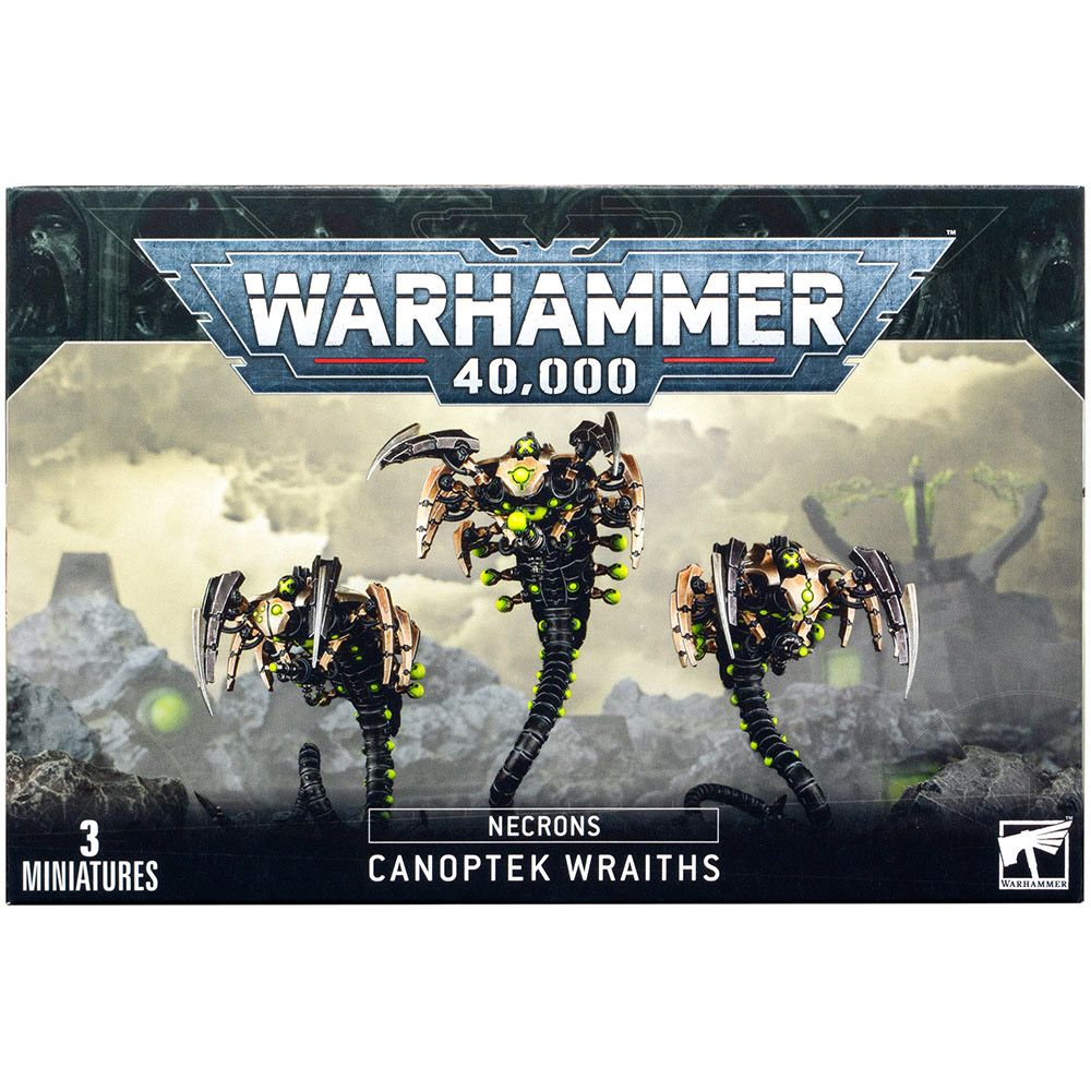 Набор миниатюр Warhammer Games Workshop Necron Canoptek Wraiths 49-14