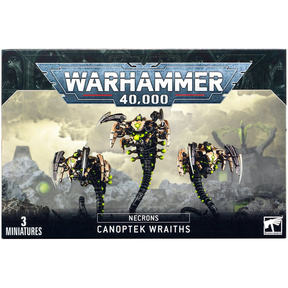 

Набор миниатюр Warhammer Games Workshop, Necron Canoptek Wraiths