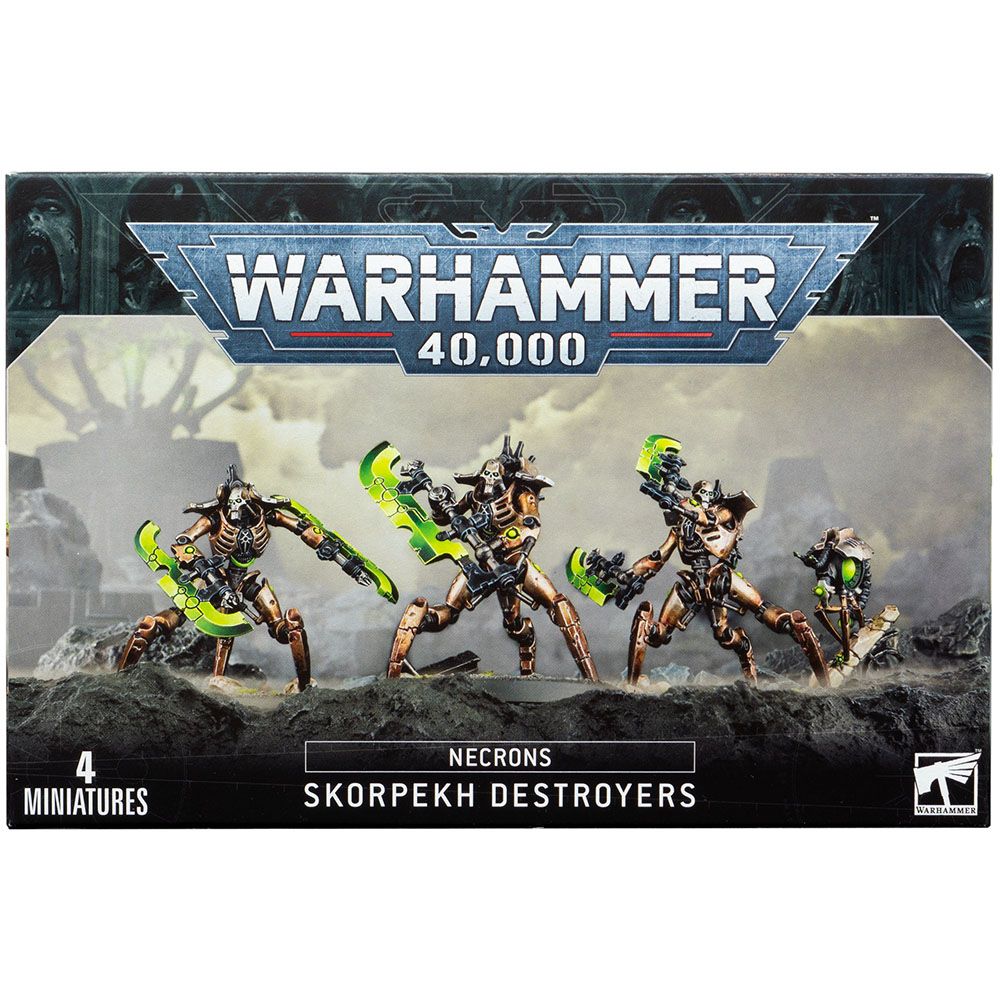 

Набор миниатюр Warhammer Games Workshop, Necrons Skorpekh Destroyers