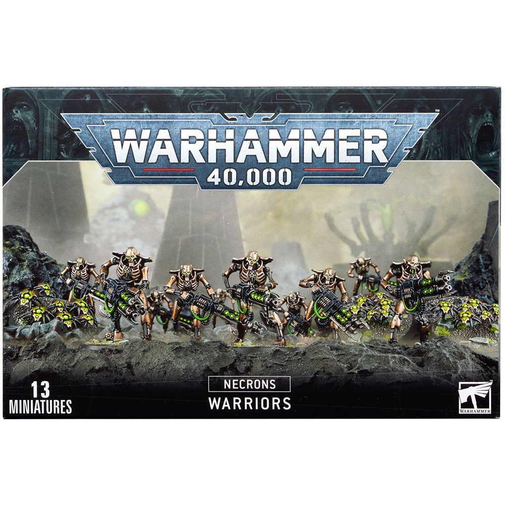 

Набор миниатюр Warhammer Games Workshop, Necron: Warriors