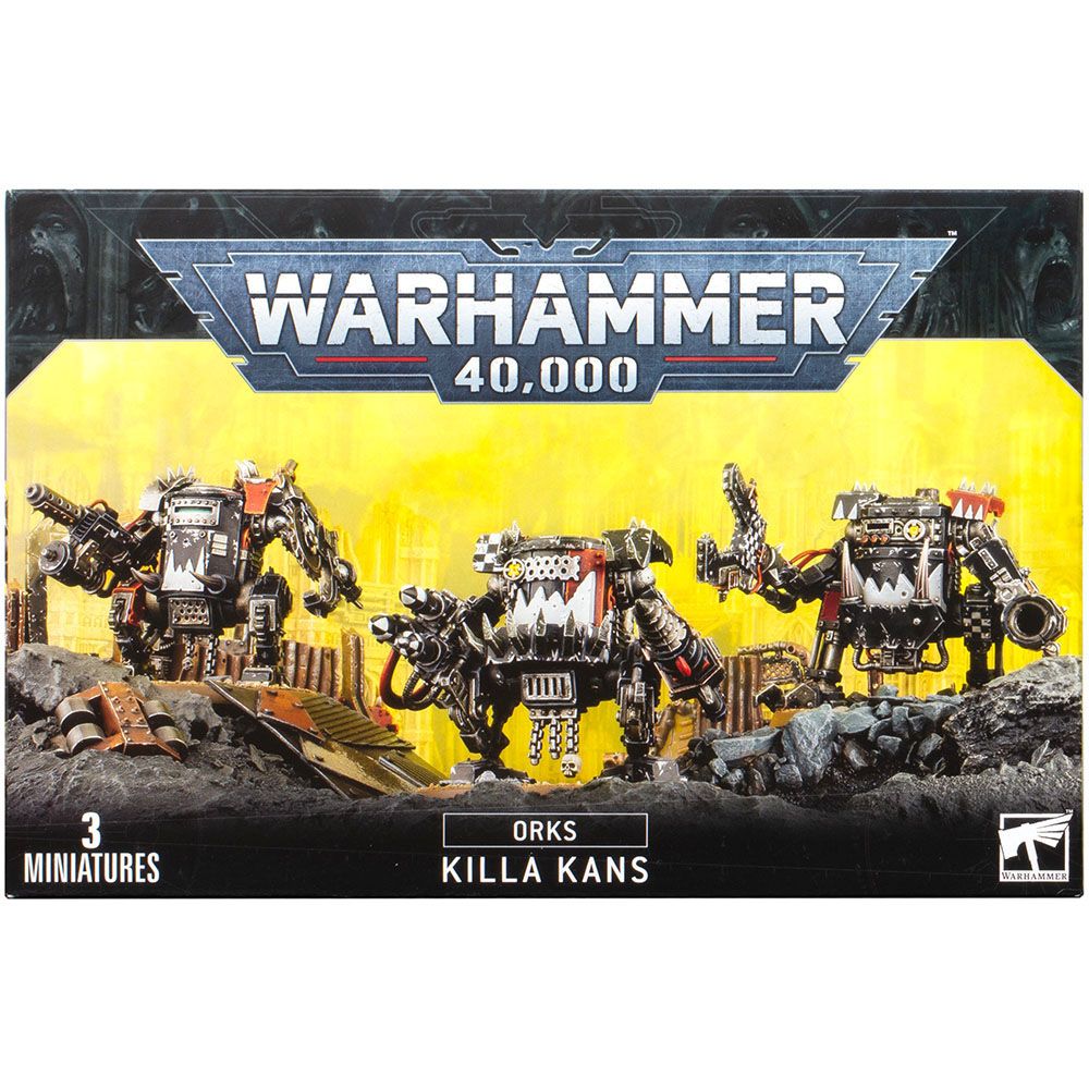 Набор миниатюр Warhammer Games Workshop Orks Killa Kans 50-17 - фото 1