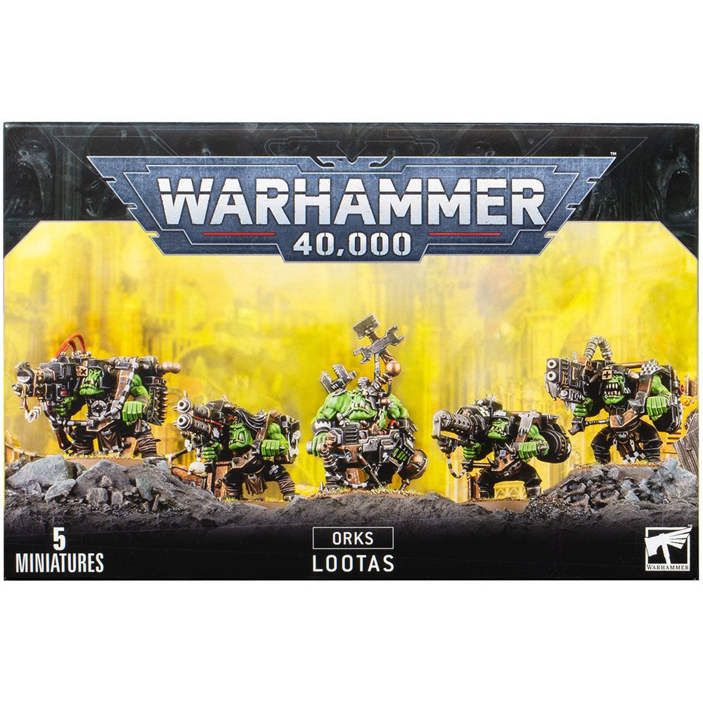 Набор миниатюр Warhammer Games Workshop Orks: Lootas 50-22 - фото 1