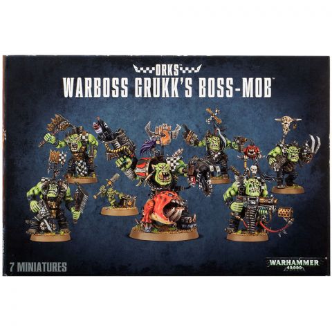 Orks Warboss Grukk's Boss Mob