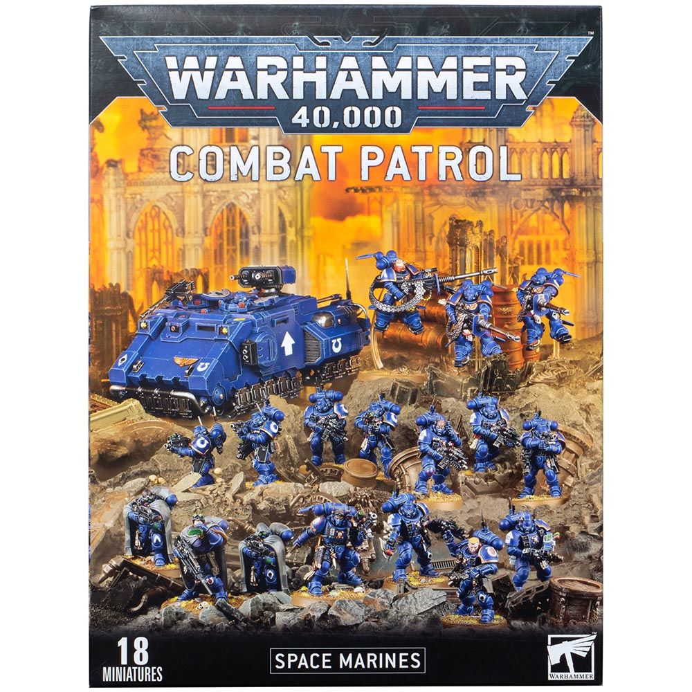 

Набор миниатюр Warhammer Games Workshop, Combat Patrol: Space Marines