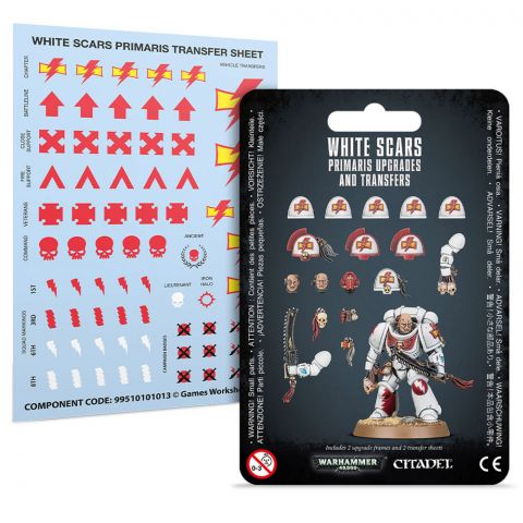 White Scar Primaris Upgrades & Transfers Sheet (2019)
