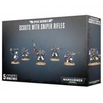 Space Marines Scouts with Sniper Rifles