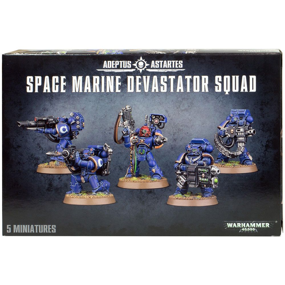 

Набор миниатюр Warhammer Games Workshop, Space Marine Devastator Squad