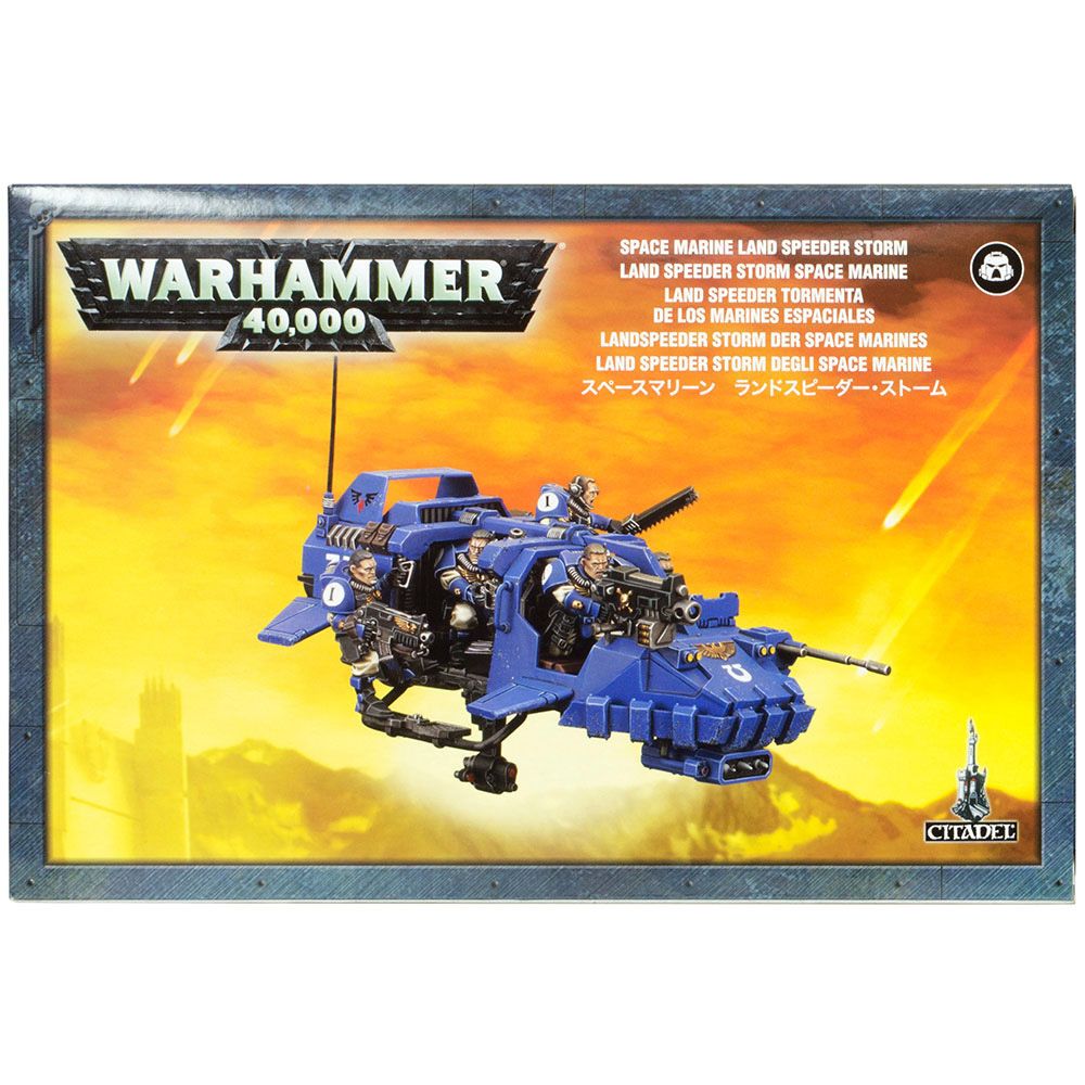 Набор миниатюр Warhammer Games Workshop Space Marine Land Speeder Storm 48-35 - фото 1