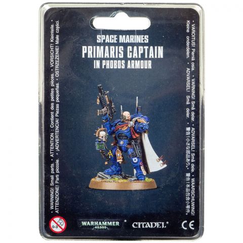 Space Marines Primaris Captain in Phobos Armour (2015)