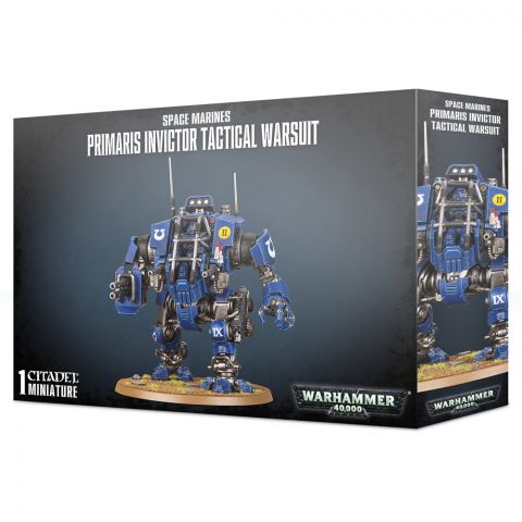 Space Marines Primaris Invictor Tactical Warsuit