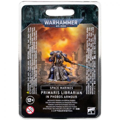 Primaris Librarian in Phobos Armour