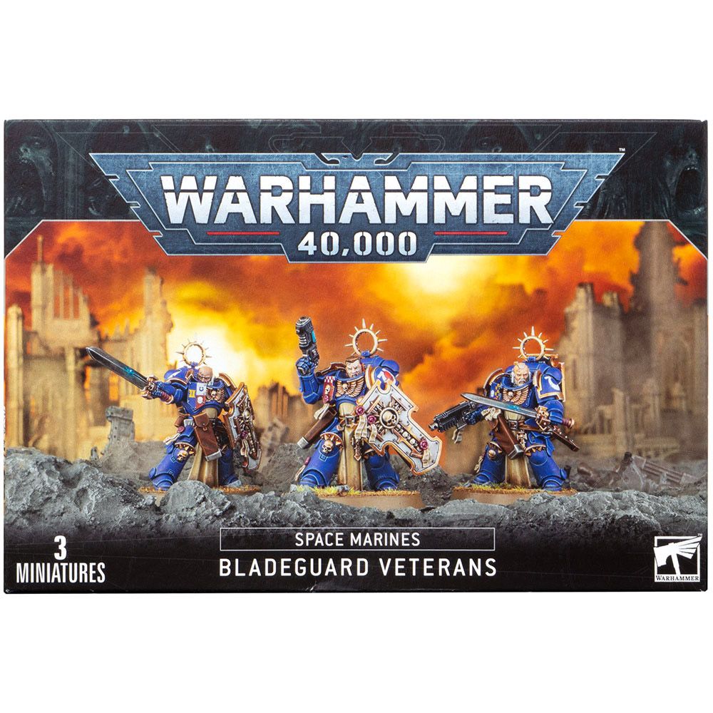 Набор миниатюр Warhammer Games Workshop Space Marines Bladeguard Veterans 48-44 - фото 1