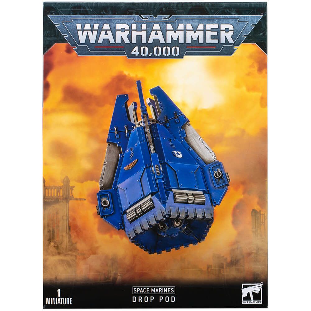 

Набор миниатюр Warhammer Games Workshop, Space Marines Drop Pod