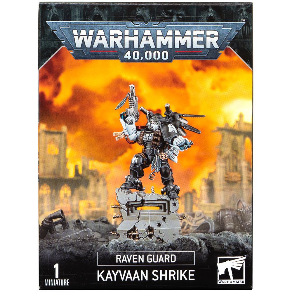 Набор миниатюр Warhammer Games Workshop Raven Guard Kayvaan Shrike 55-15 - фото 1