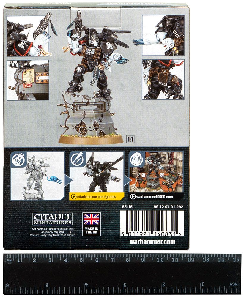 Набор миниатюр Warhammer Games Workshop Raven Guard Kayvaan Shrike 55-15 - фото 2