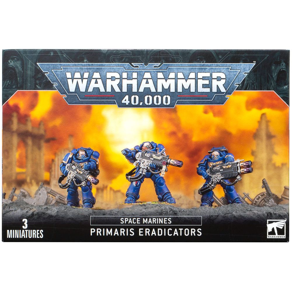 

Набор миниатюр Warhammer Games Workshop, Space Marines Primaris Eradicators