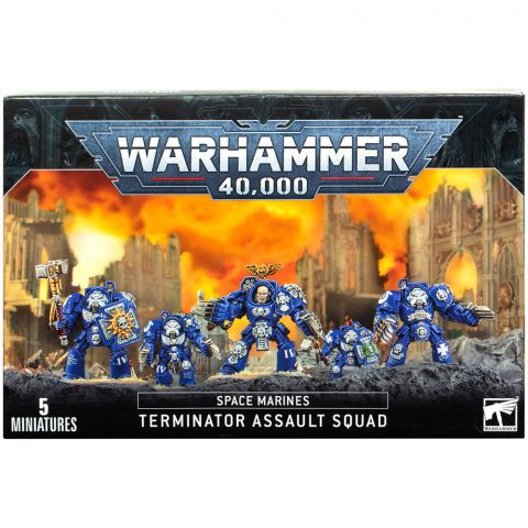 Space Marine Terminator Assault Squad