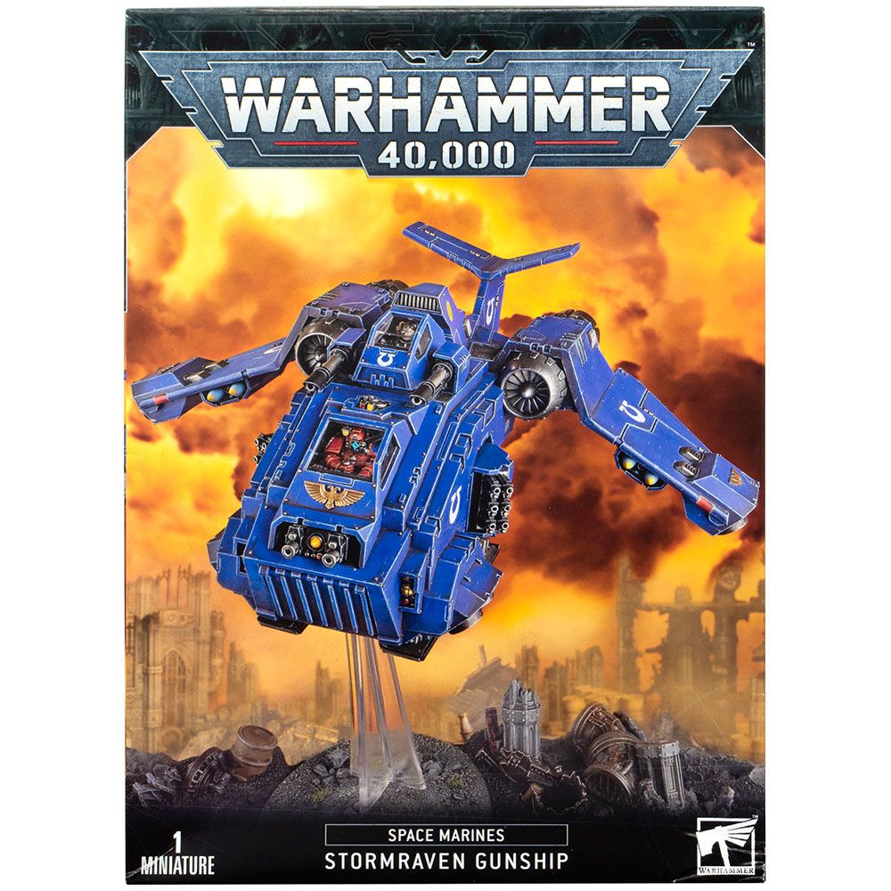 

Набор миниатюр Warhammer Games Workshop, Space Marines Stormraven Gunship
