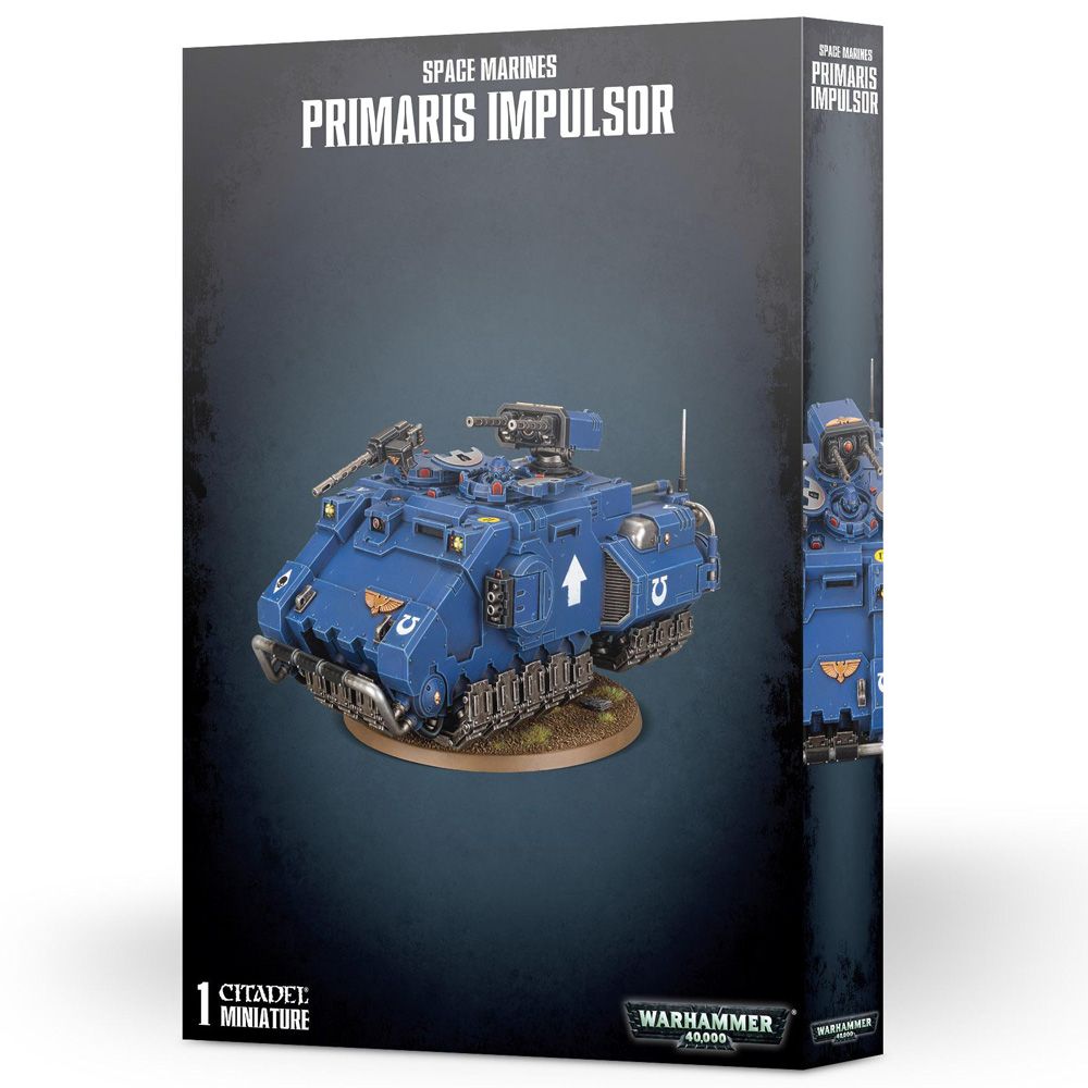 

Набор миниатюр Warhammer Games Workshop, Space Marines Primaris Impulsor (2019)
