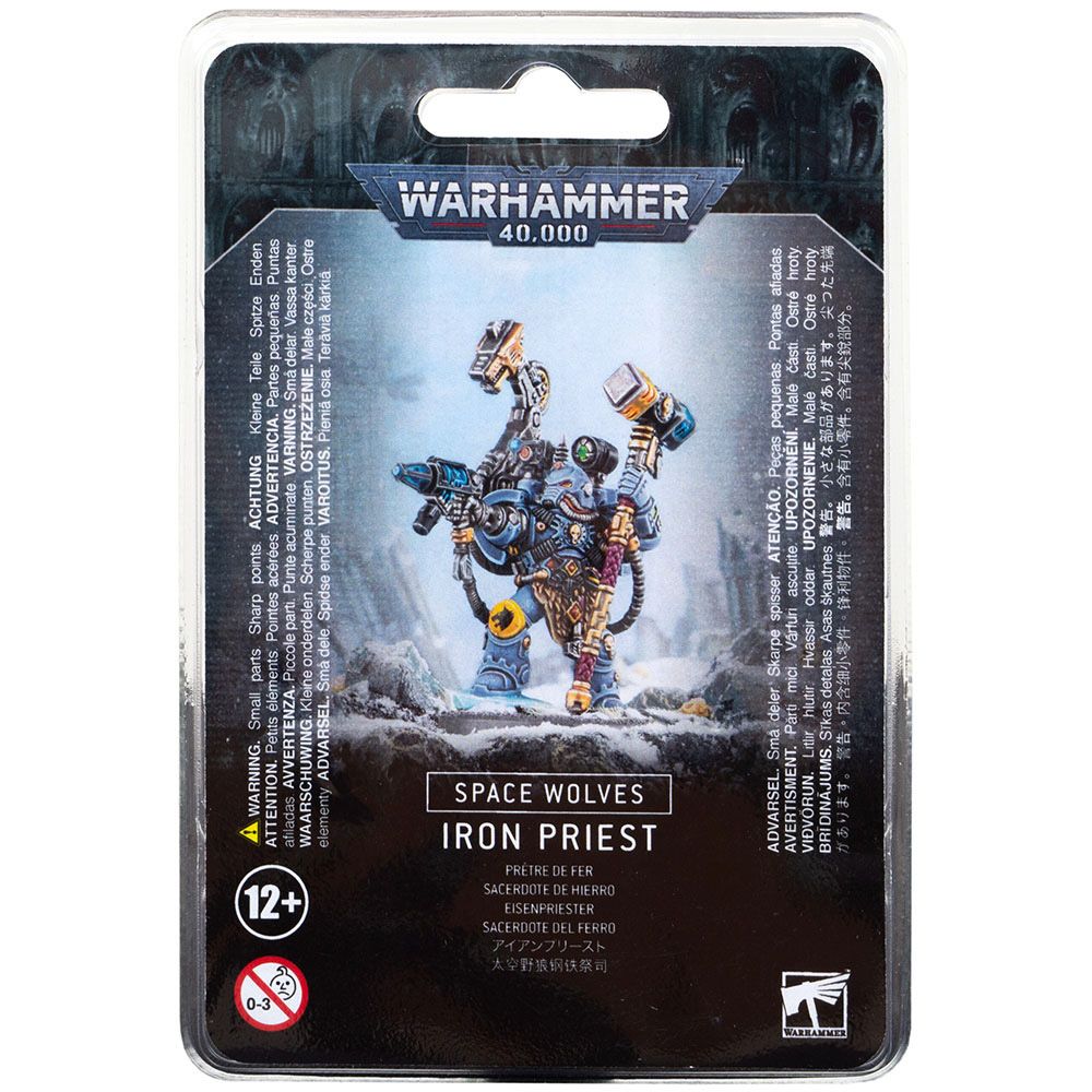 Набор миниатюр Warhammer Games Workshop Space Wolves Iron Priest 53-19 - фото 1