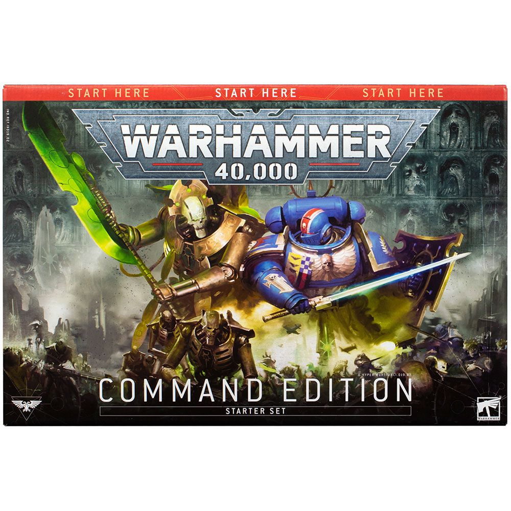 

Набор миниатюр Warhammer Games Workshop, Warhammer 40,000: Command Edition на английском языке