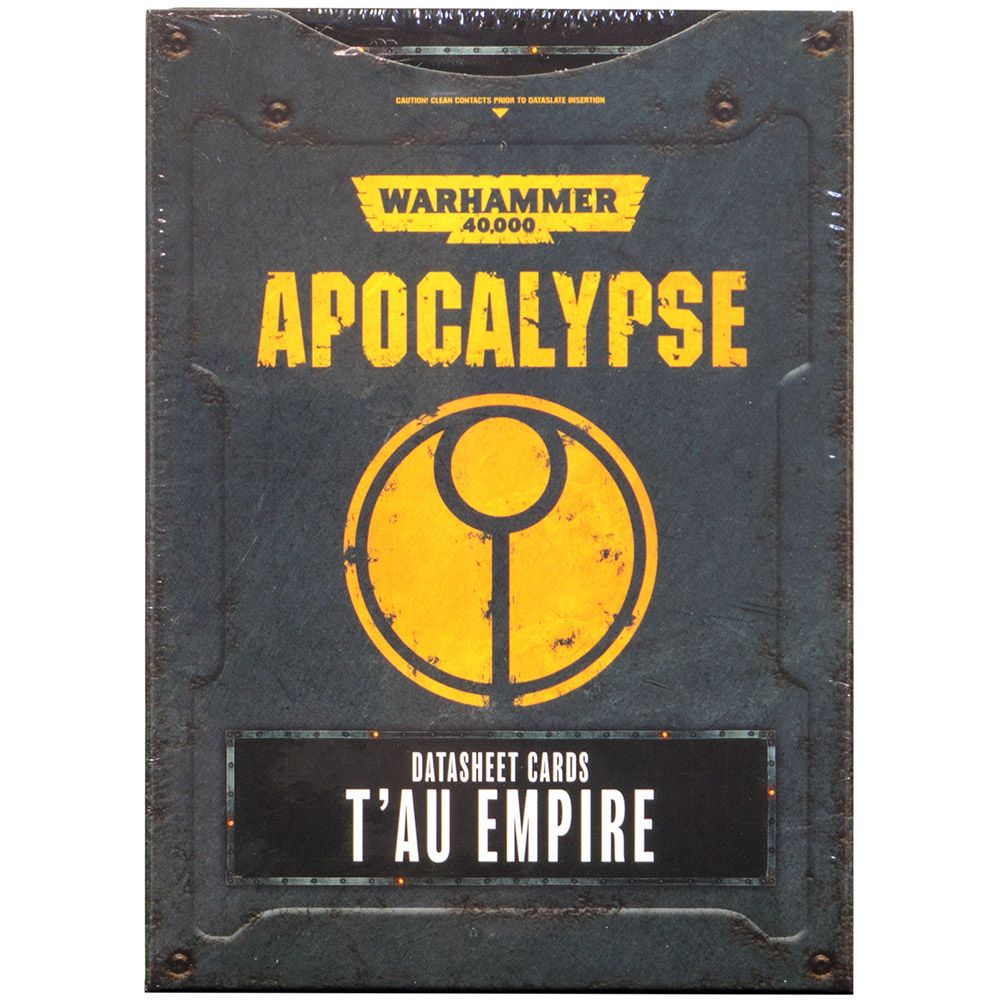 Games Workshop Apocalypse Datasheets: T'au Empire 56-28-60