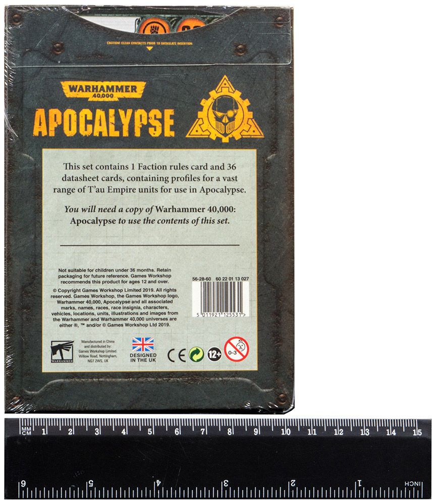 Games Workshop Apocalypse Datasheets: T'au Empire 56-28-60 - фото 2