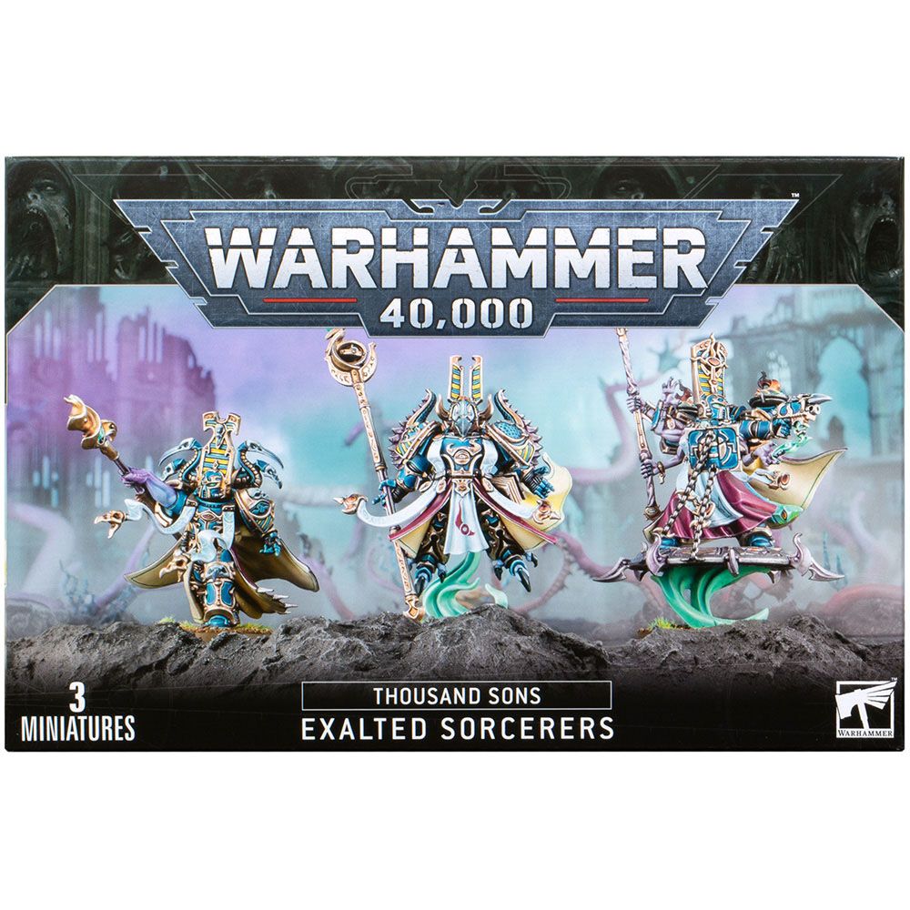 

Набор миниатюр Warhammer Games Workshop, Thousand Sons: Exalted Sorcerers